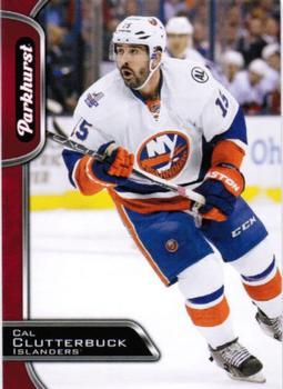 #206 Cal Clutterbuck - New York Islanders - 2016-17 Parkhurst - Red Hockey