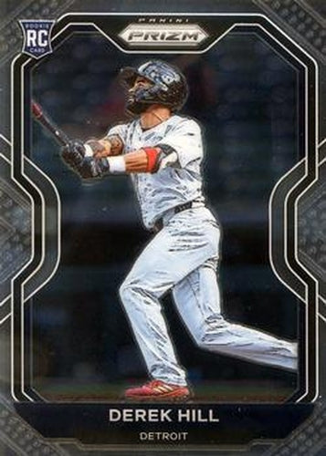 #206 Derek Hill - Detroit Tigers - 2021 Panini Prizm Baseball