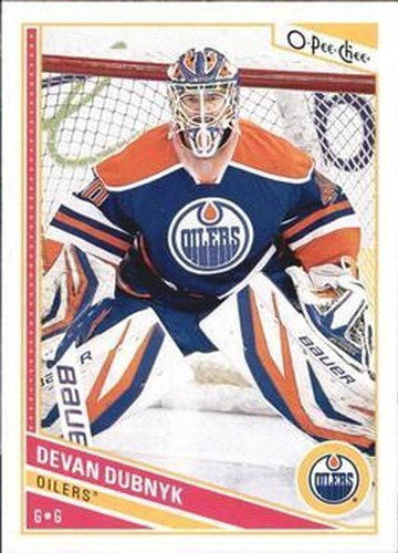 #206 Devan Dubnyk - Edmonton Oilers - 2013-14 O-Pee-Chee Hockey