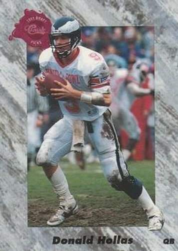 #206 Donald Hollas - Cincinnati Bengals - 1991 Classic Four Sport