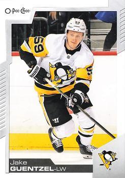 #206 Jake Guentzel - Pittsburgh Penguins - 2020-21 O-Pee-Chee Hockey