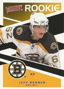 #206 Jeff Penner - Boston Bruins - 2010-11 Upper Deck Victory Hockey