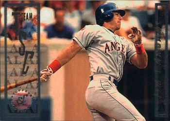 #206 Jim Edmonds - California Angels - 1996 Stadium Club Baseball