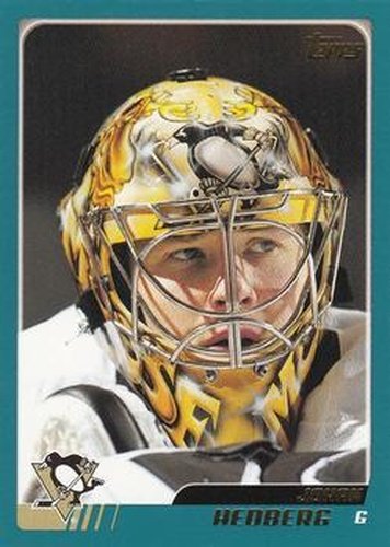 #206 Johan Hedberg - Pittsburgh Penguins - 2003-04 Topps Hockey