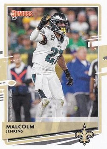 #206 Malcolm Jenkins - New Orleans Saints - 2020 Donruss Football