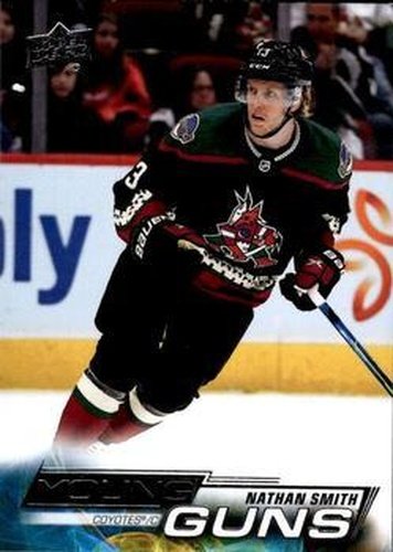 #206 Nathan Smith - Arizona Coyotes - 2022-23 Upper Deck Hockey