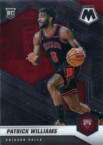 #206 Patrick Williams - Chicago Bulls - 2020-21 Panini Mosaic Basketball