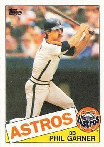 #206 Phil Garner - Houston Astros - 1985 Topps Baseball