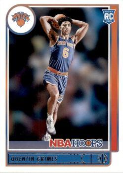 #206 Quentin Grimes - New York Knicks - 2021-22 Hoops Basketball