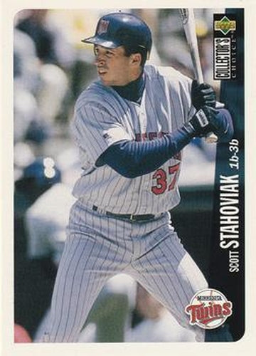 #206 Scott Stahoviak - Minnesota Twins - 1996 Collector's Choice Baseball