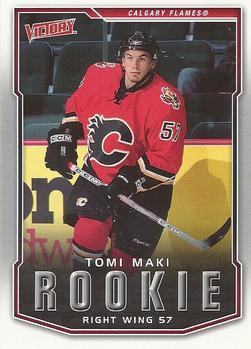 #206 Tomi Maki - Calgary Flames - 2007-08 Upper Deck Victory Hockey