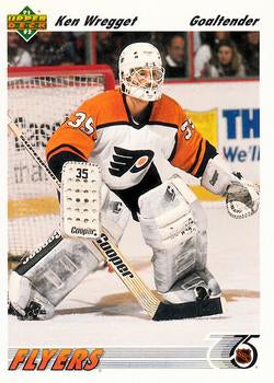 #206 Ken Wregget - Philadelphia Flyers - 1991-92 Upper Deck Hockey