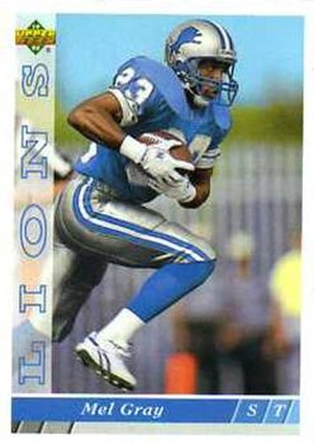 #206 Mel Gray - Detroit Lions - 1993 Upper Deck Football