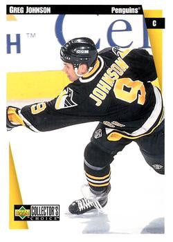 #206 Greg Johnson - Pittsburgh Penguins - 1997-98 Collector's Choice Hockey