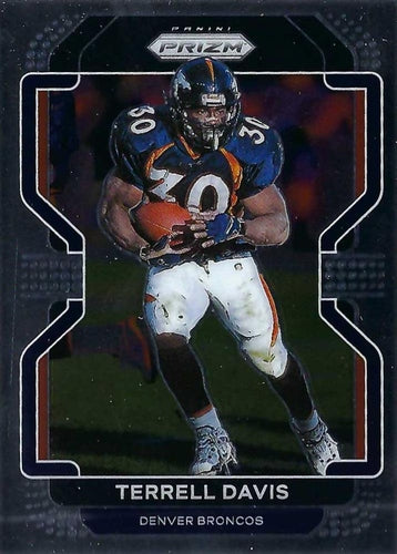 #206 Terrell Davis - Denver Broncos - 2021 Panini Prizm Football