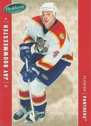 #206 Jay Bouwmeester - Florida Panthers - 2005-06 Parkhurst Hockey