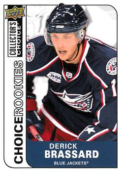 #206 Derick Brassard - Columbus Blue Jackets - 2008-09 Collector's Choice Hockey