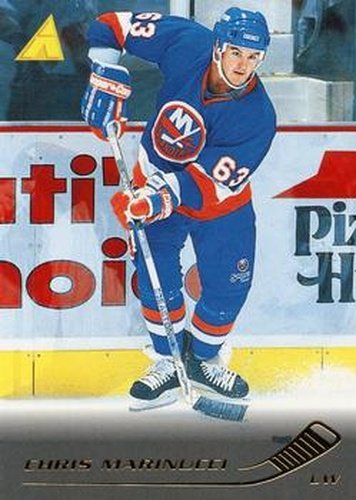 #206 Chris Marinucci - New York Islanders - 1995-96 Pinnacle Hockey