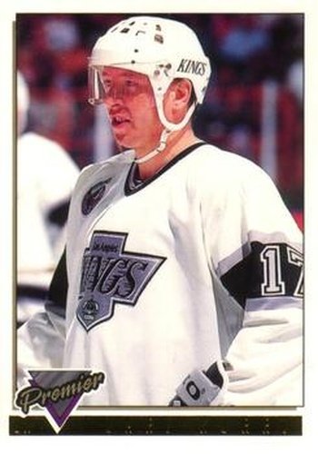 #206 Jari Kurri - Los Angeles Kings - 1993-94 O-Pee-Chee Premier Hockey - Gold