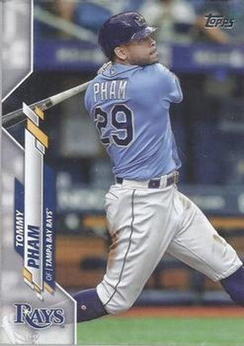 #206 Tommy Pham - Tampa Bay Rays - 2020 Topps Baseball