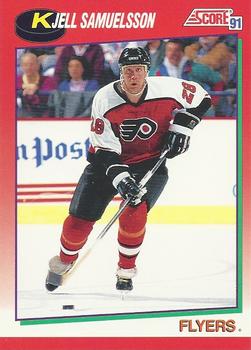 #207 Kjell Samuelsson - Philadelphia Flyers - 1991-92 Score Canadian Hockey
