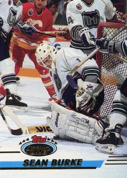 #207 Sean Burke - Hartford Whalers - 1993-94 Stadium Club Hockey