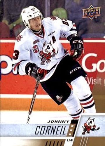 #207 Johnny Corneil - Niagara IceDogs - 2017-18 Upper Deck CHL Hockey