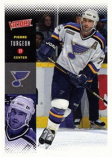 #207 Pierre Turgeon - St. Louis Blues - 2000-01 Upper Deck Victory Hockey
