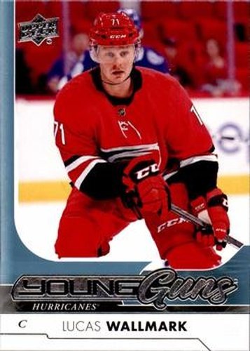 #207 Lucas Wallmark - Carolina Hurricanes - 2017-18 Upper Deck Hockey