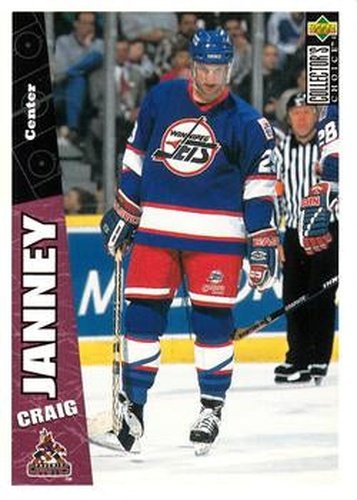 #207 Craig Janney - Phoenix Coyotes - 1996-97 Collector's Choice Hockey