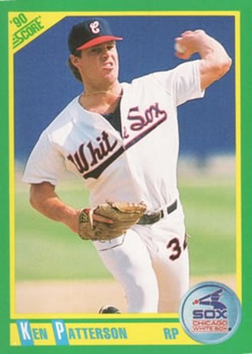 #207 Ken Patterson - Chicago White Sox - 1990 Score Baseball