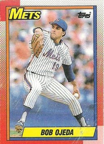 #207 Bob Ojeda - New York Mets - 1990 Topps Baseball