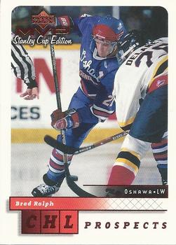 #207 Brad Ralph - Oshawa Generals - 1999-00 Upper Deck MVP Stanley Cup Edition Hockey