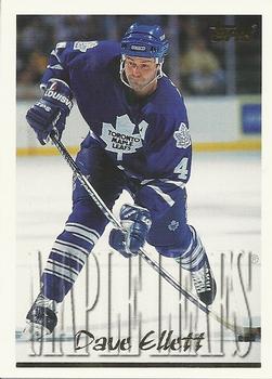#207 Dave Ellett - Toronto Maple Leafs - 1995-96 Topps Hockey