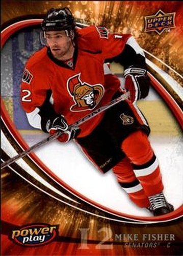 #207 Mike Fisher - Ottawa Senators - 2008-09 Upper Deck Power Play Box Set Hockey