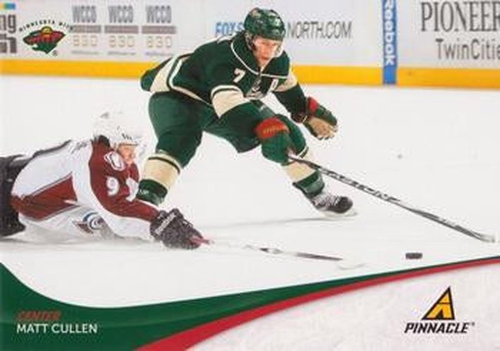 #207 Matt Cullen - Minnesota Wild - 2011-12 Panini Pinnacle Hockey