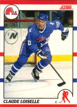 #207 Claude Loiselle - Quebec Nordiques - 1990-91 Score Canadian Hockey