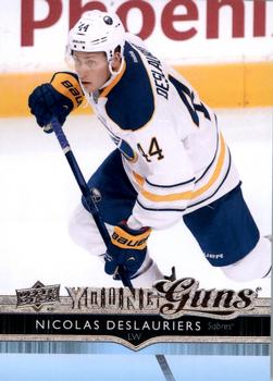 #207 Nicolas Deslauriers - Buffalo Sabres - 2014-15 Upper Deck Hockey
