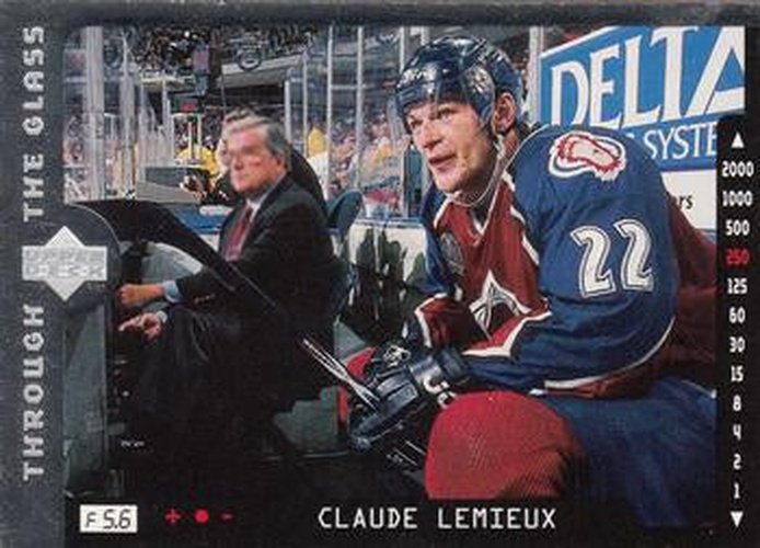 #207 Claude Lemieux - Colorado Avalanche - 1996-97 Upper Deck Hockey
