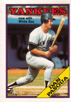 #207 Dan Pasqua - Chicago White Sox - 1988 O-Pee-Chee Baseball