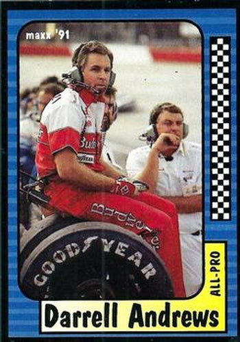 #207 Darrell Andrews - Junior Johnson & Associates - 1991 Maxx Racing