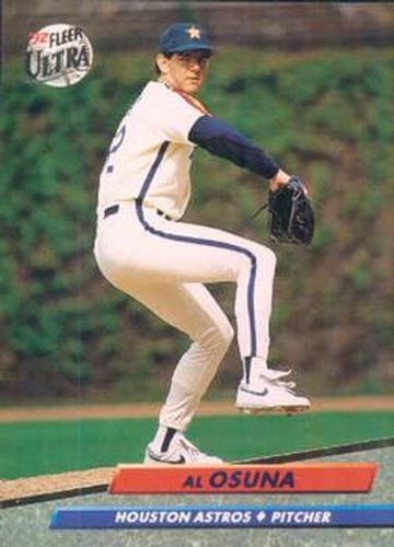 #207 Al Osuna - Houston Astros - 1992 Ultra Baseball