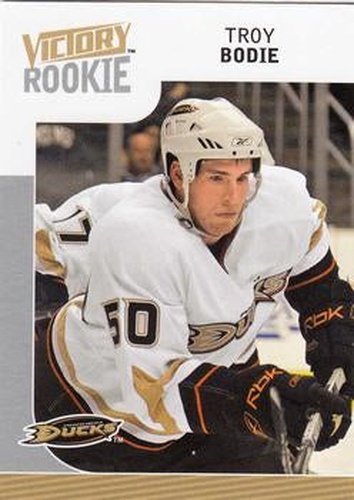 #207 Troy Bodie - Anaheim Ducks - 2009-10 Upper Deck Victory Hockey