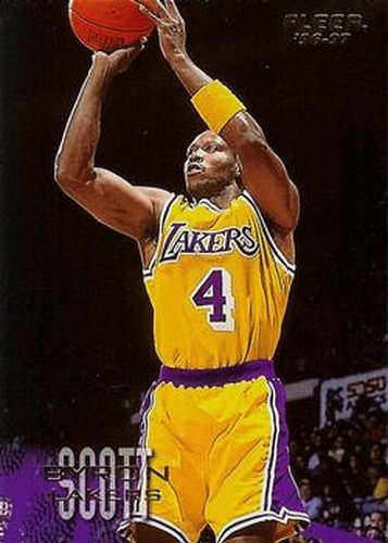 #207 Byron Scott - Los Angeles Lakers - 1996-97 Fleer Basketball