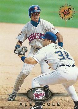 #207 Alex Cole - Minnesota Twins - 1995 Stadium Club Baseball