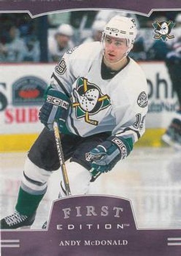 #207 Andy McDonald - Anaheim Mighty Ducks - 2002-03 Be a Player First Edition Hockey