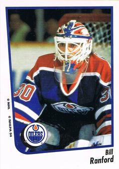 #207 Bill Ranford - Edmonton Oilers - 1994-95 Panini Hockey Stickers