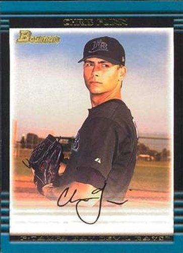 #207 Chris Flinn - Tampa Bay Devil Rays - 2002 Bowman Baseball