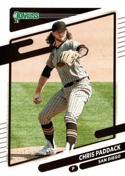 #207 Chris Paddack - San Diego Padres - 2021 Donruss Baseball