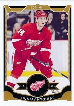 #207 Gustav Nyquist - Detroit Red Wings - 2015-16 O-Pee-Chee Hockey